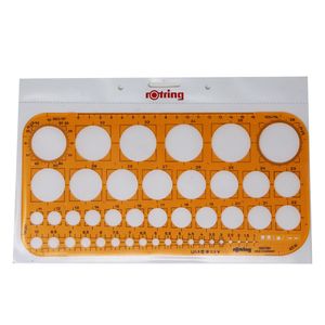Plantilla Círculos 255mmx129mmx1.6mm