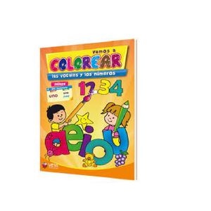 Vamos A Colorear Las Vocales Y Los Números Edarsi