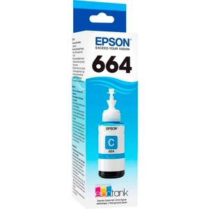 Tinta  EPSON  T 664 - 220 Cyan