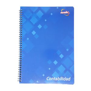 Cuaderno Espiral A4 50hjs 3 Columnas Contabilidad Order Book