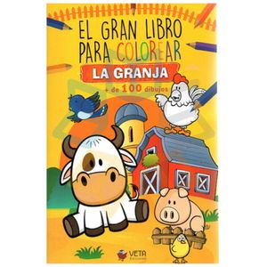 El gran libro para colorear la granja