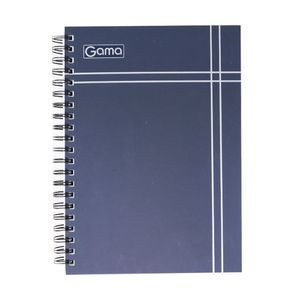 Cuaderno Espiral A4 200hjs Cuadros Pasta Dura