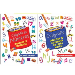 Pequenos Genios Caligrafia Y Numeros Sba-8571