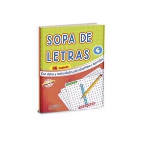 Sopa De Letras 96 Pag #4 Ediciones Coquito