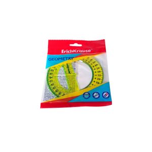 Graduador circulo 360gds 12cm amarillo neon blisterx01 49551