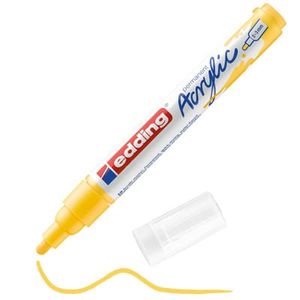 Marcador Acrílico Amarillo E-5100