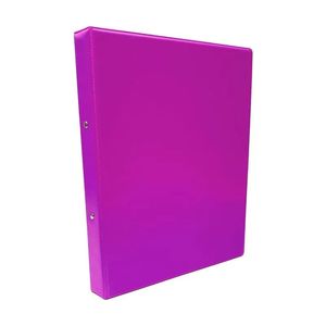 Carpeta 02 Anillos A4 2x25mm  Plástica 200hjs 03.05 Rosado