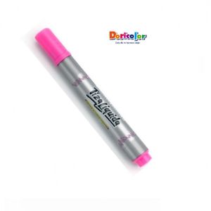 Marcador Pizarra Pta Redonda Rosa Neon Doricolor