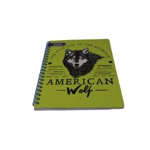 Cuaderno Espiral A4 100hjs Cuadros Económico Estilo