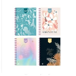 Cuaderno Espiral A4 100 Hojas Cuadros Kiut