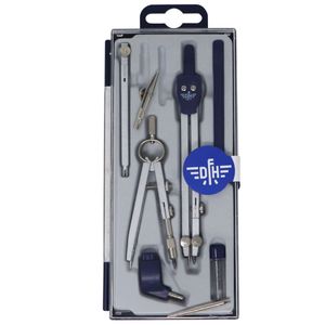 Compás De Precisión Articulado Adaptador Mina mm En Caja