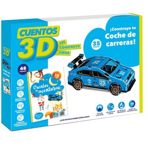 Cuento 3d Coche De Carreras