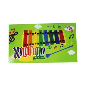 Xilófono Una Octava Tecla A Color