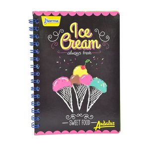 Cuaderno Espiral A5 200hjs Cuadros Económico Andaluz Norma