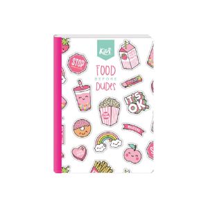 Cuaderno Cosido 100hjs 2 Lineas Kiut