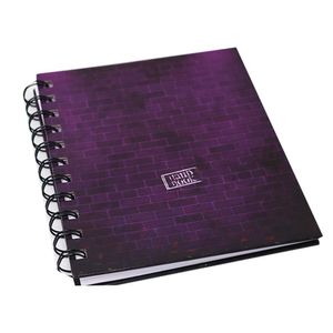 Libreta Espiral #2 A6 100hjs Sin Rayado Pasta Dura Handbook