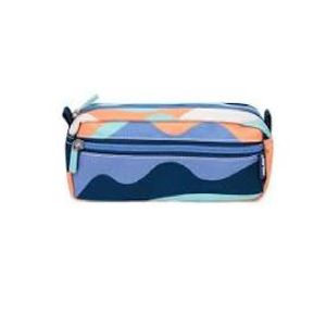 Cartuchera Doble Mujer The Fun Azul  Milan