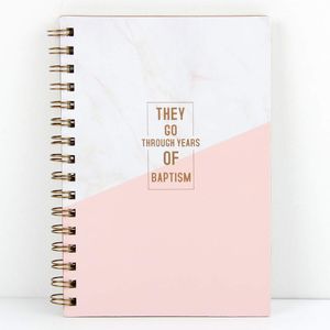 Cuaderno Espiral A5 180hjs Cuadros Pasta Dura Sweet