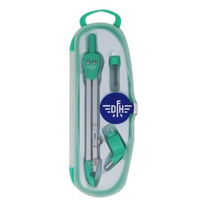 Compás Escolar Adaptador Mina 2.0mm En Caja 802249
