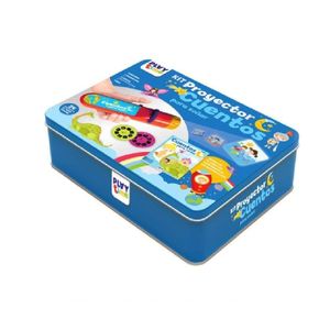 Libro Proyector Cuentos Caja Metálica