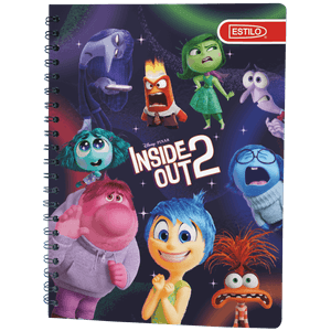 Cuaderno Espiral A4 100hjs 1 Linea Intensamente 2