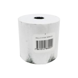 Papel Térmico Para Registradora 57mmX60mm