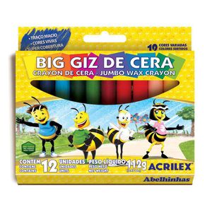 Crayones Colores Jumbo Juego x12un