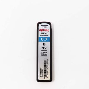 Minas B 0.7mm Estuchex12un S0312680 Rotring