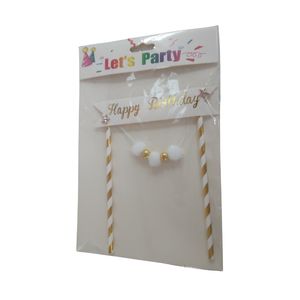 Fiesta Topper Cumpleaños Multicolor Fi-Df-00007