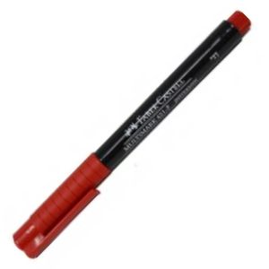 Marcador Cd/Dvd Permanente Rojo 421f 154021
