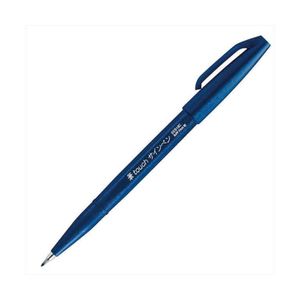 Marcador Permanente Pta Fina Azul-Negro Ses15c-Ca