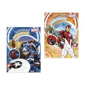 Pegatinas Con Números Marvel