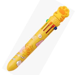 Bolígrafo Fantasía 10en1 Huellas Kuki Kk-7196