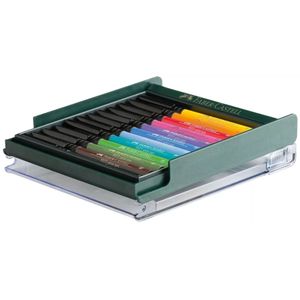 Marcador Escolar Pta Pincel Jgox12un 267421