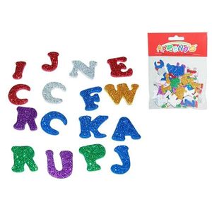 Didáctico Figuras Foamy Adh Letras Escarcdas Eva Aprendo