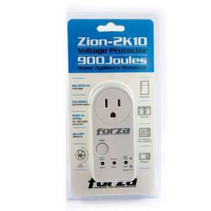 Supresor De Voltaje Fvp20b  Toma Eléctrica Giratoria Blanco