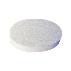 Styroplan Plancha Circulo 15cmx15cmx1.5cm Grosor Styrop