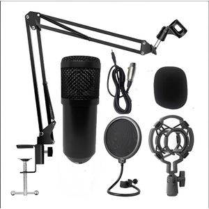 Micrófono Condensador Con Pedestal - NITRON - LIVE BROADCAST