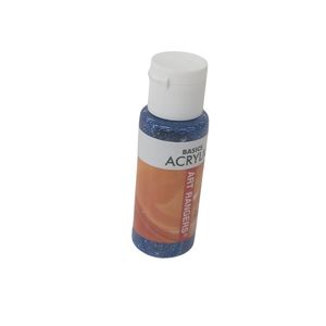 Pintura Acrílica 060ml Escarchado Azul Medio Ref. Pa84682