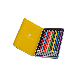 Lápices Colores Largos Redondos Jgox12un Cja Metal Ec00205