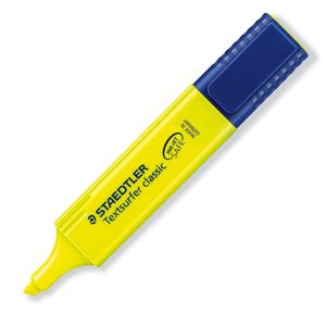Resaltador 1-5mm Pta Biselada Amarillo 364-1