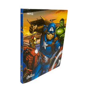 Carpeta 10 Hojas Transparentes A4 Avengers