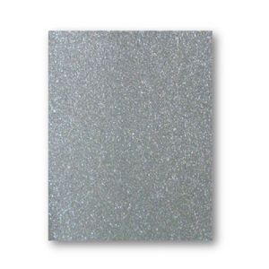 Foamy Escarchado A4 Plata Lm.Pe.14