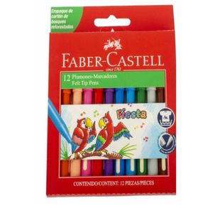 Marcador Escolar Pta Fina Jgox12un 45 555312 /555314