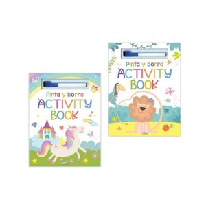 Pinta Y Borra Libro De Actividades 2 Motivos