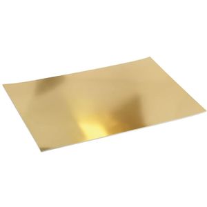 Cartulina Brillante Metalizada Oro