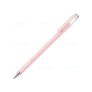 Bolígrafo 0.8mm Rosado Pastel Gel Punta Acero Milky K108-Pp