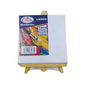 Bastidor Con Caballete 20cmx20cm 058-0059 280grs