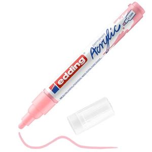 Marcador Acrílico Rosa E-5100