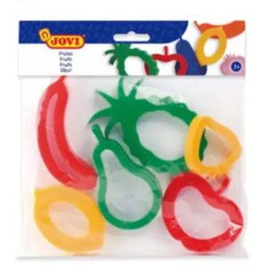 Molde Plástico Frutas Set 6pcs Ref. 7f